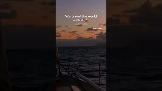 The best thing about our home ⛵️ #boatlife #couplegoals #sailing