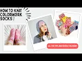 My Method for Knitting Colorwork Socks