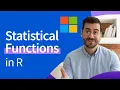 Basic Statistical Functions in R Complete Tutorial