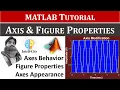 Plotting in MATLAB Part 5 Axis and Figure Properties in MATLAB