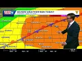 Iowa weather The severe weather threat returns this afternoon and evening