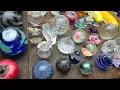 My Glass Paper Weight Collection