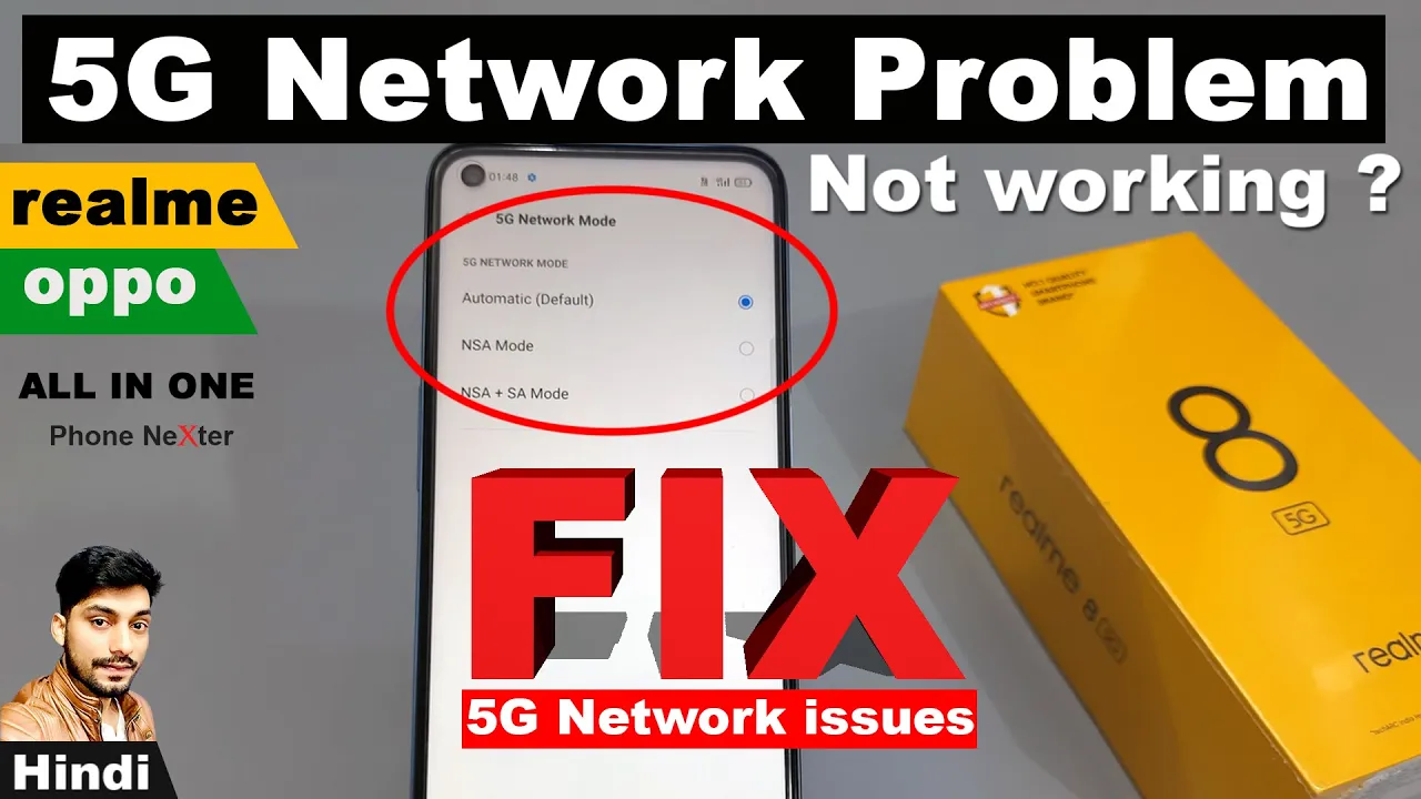 Realme 5G Network Not Working | 100% | How to FIX 5G Network problem in realme | Realme 8 5g setting