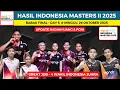 Amezing!! Indonesia Juara usai rebut 4 Gelar Juara ~ Hasil final Indonesia Master II 2025