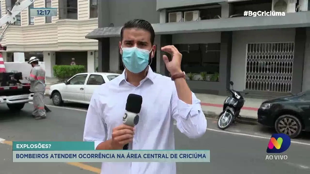 “Explosão” chama a atenção na região central de Criciúma