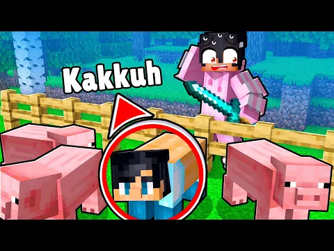 Video Thumbnail: Minecraft PIILOSTA, Mutta ME OLLAAN ELÄIMIÄ! w/ Kakkuh
