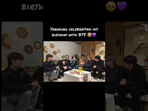 🐻 celebrating his birthday with BTS 🥳😍💜