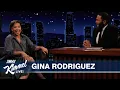 Gina Rodriguez on Her Baby Boy Being a Prodigy Working with Shaq Her Husband s ONE Blue Suit
