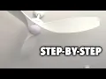 Dad Installs Home Decorators Levanto LED Ceiling Fan Step-by-Step