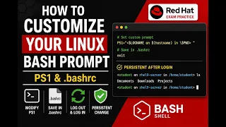 - Linux Bash Prompt Customization with PS1 Persistent bashrc Configuration