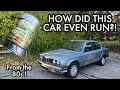 Sorting out Overdue Maintenance on the E30 325e Budget E30 Restoration Ep 5