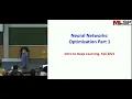 Lecture 6 Neural Networks Optimization Part 1