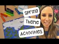 Spring Theme Activities
