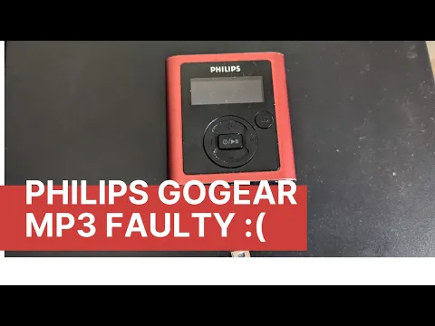 Download MP3 Philips GoGear 4GB MP3 Player Help!!