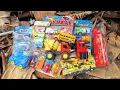 Lagu Menemukan mobil mainan baru truk molen, excavator, kereta api, mobil balap, mobil polisi, forklift