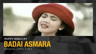 poppy mercury badai asmara official lyric video 