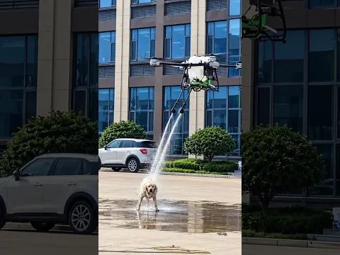 Drone-இல் குளித்த நாய் 🚁 #tamil #animation #stories #shorts #drone #dog #solarcleaning #water #spary