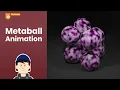 How to work with metaballs motion graphic tutorial in Blender 2 92