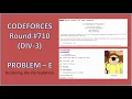 Codeforces Round 710 Problem E Restore the permutation