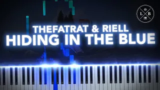 Download TheFatRat \u0026 RIELL - Hiding In The Blue - Piano MP3