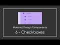 Checkboxes MDC - 2021 Android Tutorials