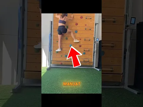 Panjat Tebing Tanpa Puncak, Bikin Lutut Gemetar?! 😱🧗‍♂️ #shortvideo