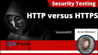 28 Security Testing Basics - HTTP versus HTTPS