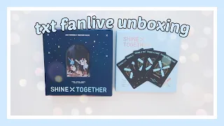 Download ✧ TXT Shine x Together Fanlive DVD (plus unexpected surprise😅) Unboxing! ✧ MP3
