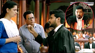 sandeep kishan u0026 satya krishnan comedy court scene hansika varalaxmi icon 