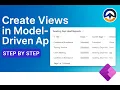 How to Create Views in Model-Driven Apps Power Apps Dataverse Tutorial