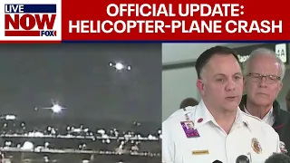 BREAKING: Officials full update on DC helicopter-plane crash