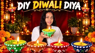 DIY Diwali Diya Decoration 🪔 | Beautiful Handmade Diya At Home | Diwali DIY 2026