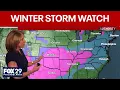 Philly snow forecast Weekend storm developing