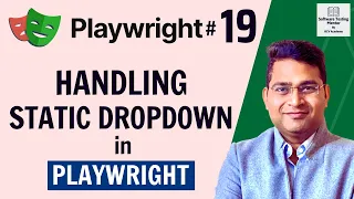 Playwright Tutorial - How to Handle Static Dropdown in Playwright