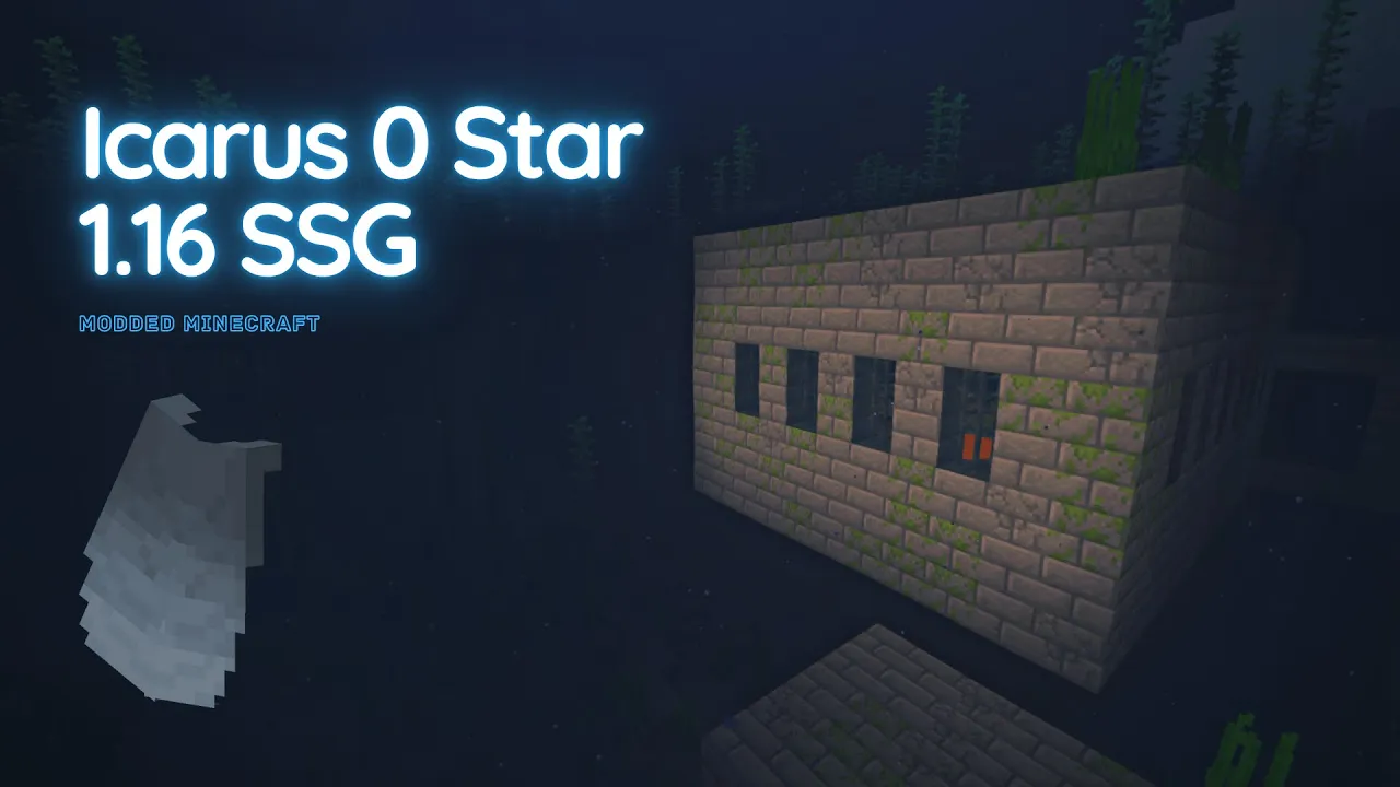 Minecraft Icarus 0 Star Speedrun in 32 Seconds