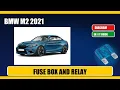 bmw m2 2021 Fuse Box Location Diagram and Relays