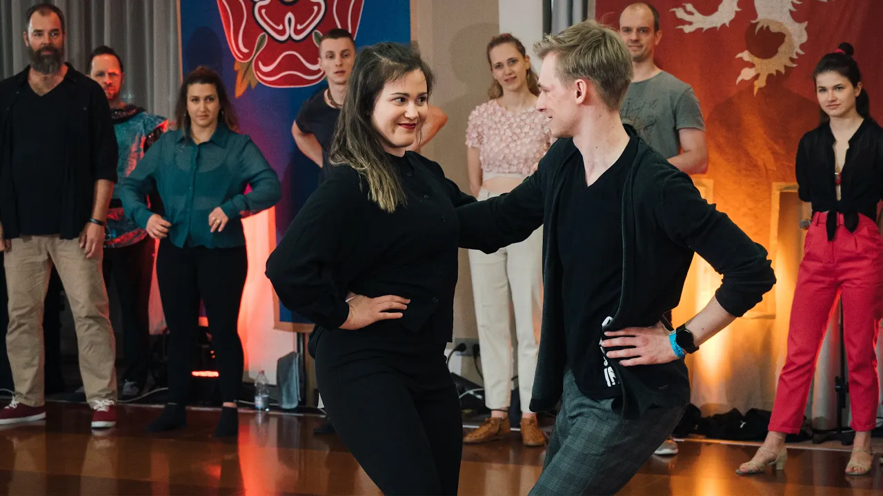 Sebastian Gerwald & Stefanie Tschom - 2nd place Advanced Jack&Jill Finals - King Swing 2023