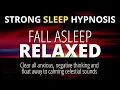 Sleep Hypnosis For Deep Sleep (STRONG!) | Fall Asleep Fast | Black Screen