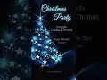Sparkling Christmas Tree Digital Party Invitation
