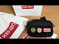 KENZO SHOULDER BAG UNBOXING