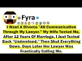 Download Lagu I Want A Divorce All Communication Through My Lawyer ” My Wife Texted Me, After 12 Years Of Marriage