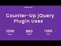 Counter-Up jQuery Plugin Uses in HTML Template