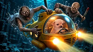 ESCAPE POR UN SUBMARINO EN GRANNY 3💧FINAL ÉPICO...