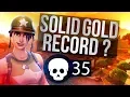 35 Kill Soloish vs Squads Solid Gold Fortnite