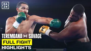 Teremoana Teremoana vs DeAndre Savage FIGHT HIGHLIGHTS