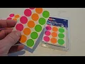 My thoughts on the Avery Color-Coding Removable Labels Inch Round Labels