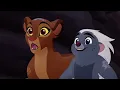 The Lion Guard Triumph Of The Roar - Rani and Bunga Search For Kion Second Attack Scene