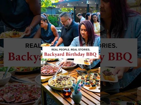 Real People Real Stories: Backyard Birthday BBQ #beefitswhatsfordinner #beef #bbq