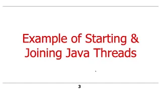 Applying Java Functional Programming Features Starting and Joining Threads