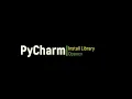 Pycharm Install Library Opencv for webcam